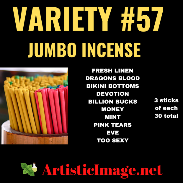 VARIETY INCENSE PACK #57